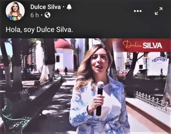 Dulce Silva no es muda, logró hilar un mensaje de seis segundos