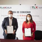 Signan SEDECO e ITJ convenio para uso de la firma electrónica