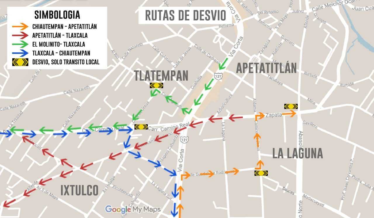 SSC, CEPC y SECODUVI recomiendan tomar precauciones en viaducto San Pablo-Apetatitlán del 19 al 22 de abril