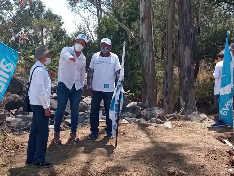 Vecinos de la comunidad de san matías refrendan su apoyo a Roberto Méndez Padilla