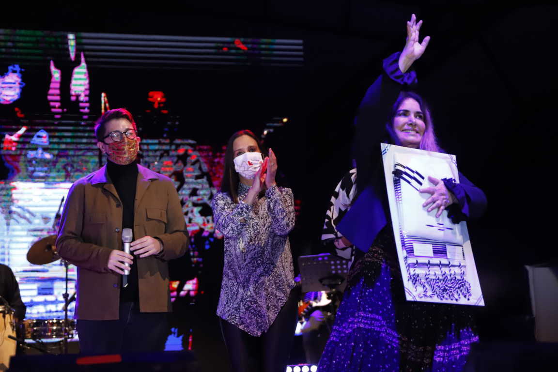 Gran concierto musical ofreció Tania Libertad en Tlaxcala