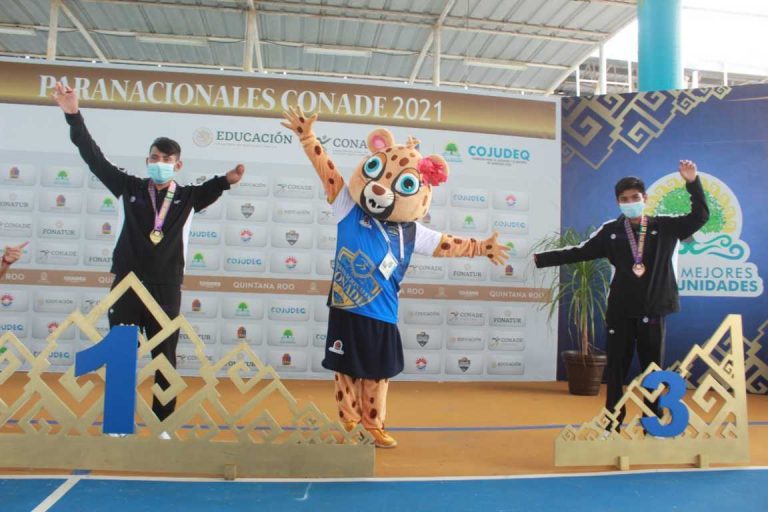 Oro y bronce para Tlaxcala en Juegos Paranacionales Conade 2021