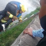 La Policía de Tlaxcala rescata a individuo que cayó al Río Zahuapan