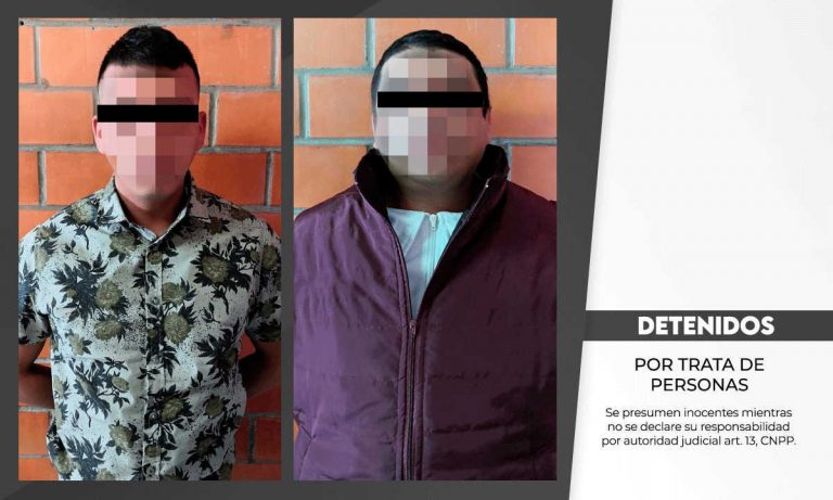 Captura PGJE a dos sujetos imputados por trata de personas