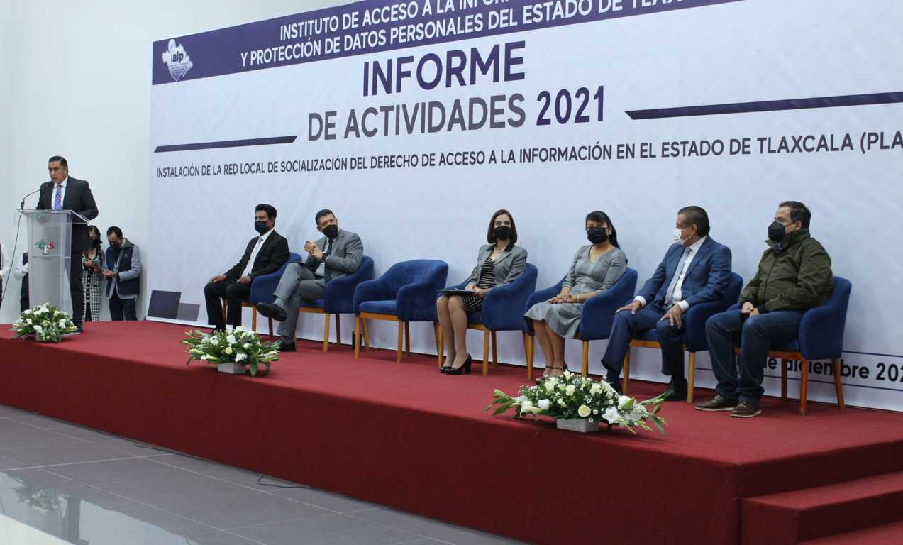 IAIP es un órgano fuerte y unido, resalta Didier López Sánchez en informe de labores 2021