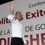 Claudia Sheinbaum en Puebla presume su gobierno hacia 2024