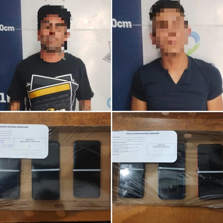 Captura policía de Apizaco a ladrones señalados de cometer asaltos con violencia